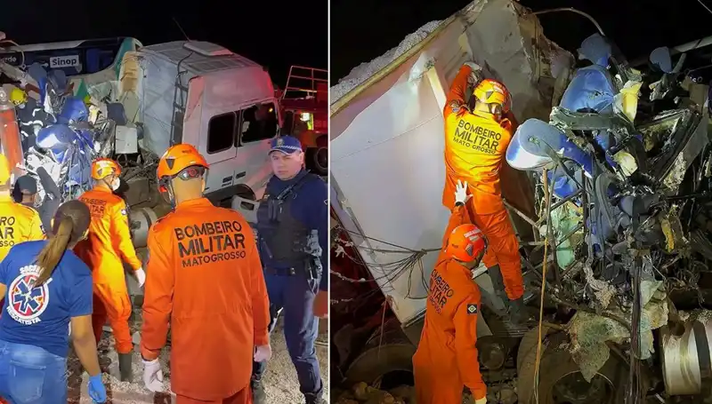 Brezilya'da Feci Otobüs Kazası: Ölüm ve Yaralılarla Dolup Taşan Bir Gün